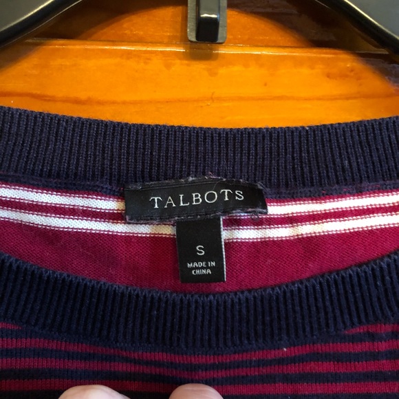 TALBOTS Women’s Sweater, size Small, 3/4 Sleeves - Picture 2 of 6